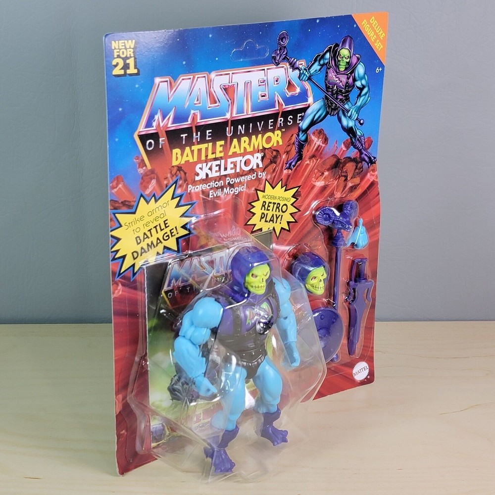 Battle Armor Skeletor Masters of the Universe MUTO Origins 2021 Mattel Figure - Picture 5 of 5